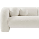  Manufacturer Color_Cream -- Emory 89" Cream Boucle Fabric Upholstered Sofa IMAGE 13