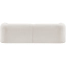  Manufacturer Color_Cream -- Emory 89" Cream Boucle Fabric Upholstered Sofa IMAGE 3