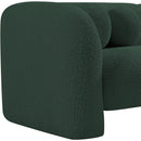  Manufacturer Color_Green -- Emory Green Boucle Fabric Upholstered Chair IMAGE 11