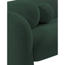  Manufacturer Color_Green -- Emory Green Boucle Fabric Upholstered Chair IMAGE 12