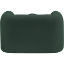 Meridian Emory Green Boucle Fabric Chair IMAGE 3