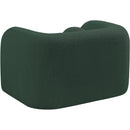  Manufacturer Color_Green -- Emory Green Boucle Fabric Upholstered Chair IMAGE 7