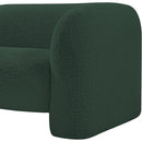  Manufacturer Color_Green -- Emory Green Boucle Fabric Upholstered Chair IMAGE 8
