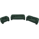  Manufacturer Color_Green -- Emory 66" Green Boucle Fabric Upholstered Loveseat IMAGE 14