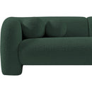 Manufacturer Color_Green -- Emory 89" Green Boucle Fabric Upholstered Sofa IMAGE 13