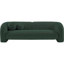  Manufacturer Color_Green -- Emory 89" Green Boucle Fabric Upholstered Sofa IMAGE 4