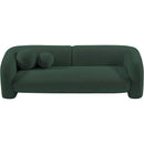  Manufacturer Color_Green -- Emory 89" Green Boucle Fabric Upholstered Sofa IMAGE 5