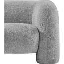  Manufacturer Color_Grey -- Emory Grey Boucle Fabric Upholstered Chair IMAGE 10