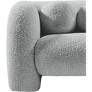  Manufacturer Color_Grey -- Emory Grey Boucle Fabric Upholstered Chair IMAGE 13