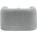  Manufacturer Color_Grey -- Emory Grey Boucle Fabric Upholstered Chair IMAGE 3