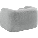  Manufacturer Color_Grey -- Emory Grey Boucle Fabric Upholstered Chair IMAGE 7