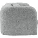  Manufacturer Color_Grey -- Emory 66" Grey Boucle Fabric Upholstered Loveseat IMAGE 6