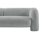  Manufacturer Color_Grey -- Emory 89" Grey Boucle Fabric Upholstered Sofa IMAGE 10