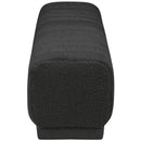  Manufacturer Color_Black -- Meridian Heathrow Fabric Ottoman IMAGE 4