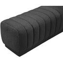  Manufacturer Color_Black -- Meridian Heathrow Fabric Ottoman IMAGE 5
