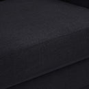  Manufacturer Color_Black -- Meridian Kimora Stationary Fabric Chair IMAGE 8