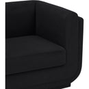  Manufacturer Color_Black -- Meridian Kimora Stationary Fabric Sofa IMAGE 8