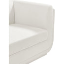  Manufacturer Color_Cream -- Kimora Cream Linen Textured Fabric Upholstered Chair IMAGE 10