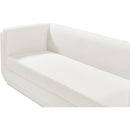  Manufacturer Color_Cream -- Kimora 86.5" Cream Linen Textured Fabric Upholstered Sofa IMAGE 9