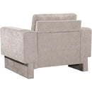  Manufacturer Color_Beige -- Meridian Madeline Stationary Fabric Chair IMAGE 7