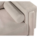  Manufacturer Color_Beige -- Meridian Madeline Stationary Fabric Chair IMAGE 8