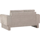  Manufacturer Color_Beige -- Meridian Madeline Stationary Fabric Loveseat IMAGE 7