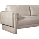 Meridian Madeline Beige Chenille Fabric Sofa IMAGE 10