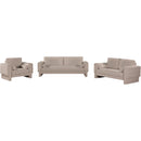  Manufacturer Color_Beige -- Meridian Madeline Stationary Fabric Sofa IMAGE 13