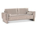  Manufacturer Color_Beige -- Meridian Madeline Stationary Fabric Sofa IMAGE 1