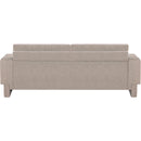  Manufacturer Color_Beige -- Meridian Madeline Stationary Fabric Sofa IMAGE 3