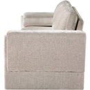  Manufacturer Color_Beige -- Meridian Madeline Stationary Fabric Sofa IMAGE 6