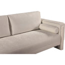  Manufacturer Color_Beige -- Meridian Madeline Stationary Fabric Sofa IMAGE 9