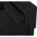 Meridian Madeline Black Chenille Fabric Chair IMAGE 11