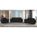  Manufacturer Color_Black -- Madeline Black Chenille Fabric Upholstered Chair IMAGE 12