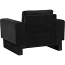  Manufacturer Color_Black -- Madeline Black Chenille Fabric Upholstered Chair IMAGE 7