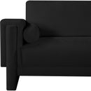  Manufacturer Color_Black -- Madeline Black Chenille Fabric Upholstered Chair IMAGE 8