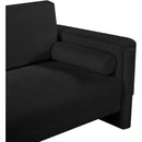  Manufacturer Color_Black -- Madeline Black Chenille Fabric Upholstered Chair IMAGE 9