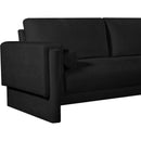  Manufacturer Color_Black -- Madeline 89" Black Chenille Fabric Upholstered Sofa IMAGE 10