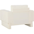  Manufacturer Color_Cream -- Madeline Cream Chenille Fabric Upholstered Chair IMAGE 7