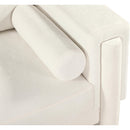  Manufacturer Color_Cream -- Madeline 65" Cream Chenille Fabric Upholstered Loveseat IMAGE 10