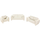  Manufacturer Color_Cream -- Madeline 65" Cream Chenille Fabric Upholstered Loveseat IMAGE 14
