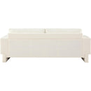  Manufacturer Color_Cream -- Madeline 89" Cream Chenille Fabric Upholstered Sofa IMAGE 3