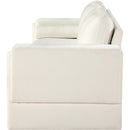  Manufacturer Color_Cream -- Madeline 89" Cream Chenille Fabric Upholstered Sofa IMAGE 6