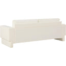  Manufacturer Color_Cream -- Madeline 89" Cream Chenille Fabric Upholstered Sofa IMAGE 7