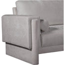  Manufacturer Color_Grey -- Madeline Grey Chenille Fabric Upholstered Chair IMAGE 10