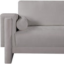  Manufacturer Color_Grey -- Madeline Grey Chenille Fabric Upholstered Chair IMAGE 8