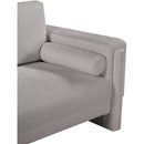  Manufacturer Color_Grey -- Madeline Grey Chenille Fabric Upholstered Chair IMAGE 9