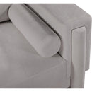  Manufacturer Color_Grey -- Madeline 89" Grey Chenille Fabric Upholstered Sofa IMAGE 11