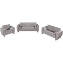 Meridian Madeline Grey Chenille Fabric Sofa IMAGE 14