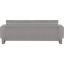  Manufacturer Color_Grey -- Madeline 89" Grey Chenille Fabric Upholstered Sofa IMAGE 3